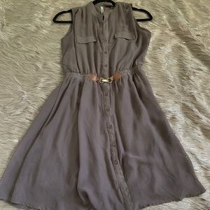 A-Line sleeveless RnB dress